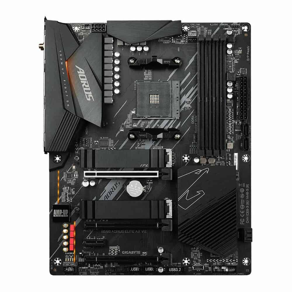 (image for) Gigabyte AMD Ryzen B550 AORUS ELITE AX V2 AM4 PCIe 4.0 ATX Motherboard